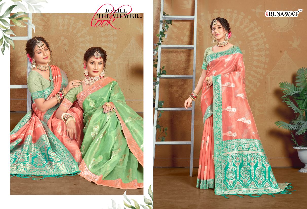 Alisha By Bunawat Designer Cotton Sarees Catalog
